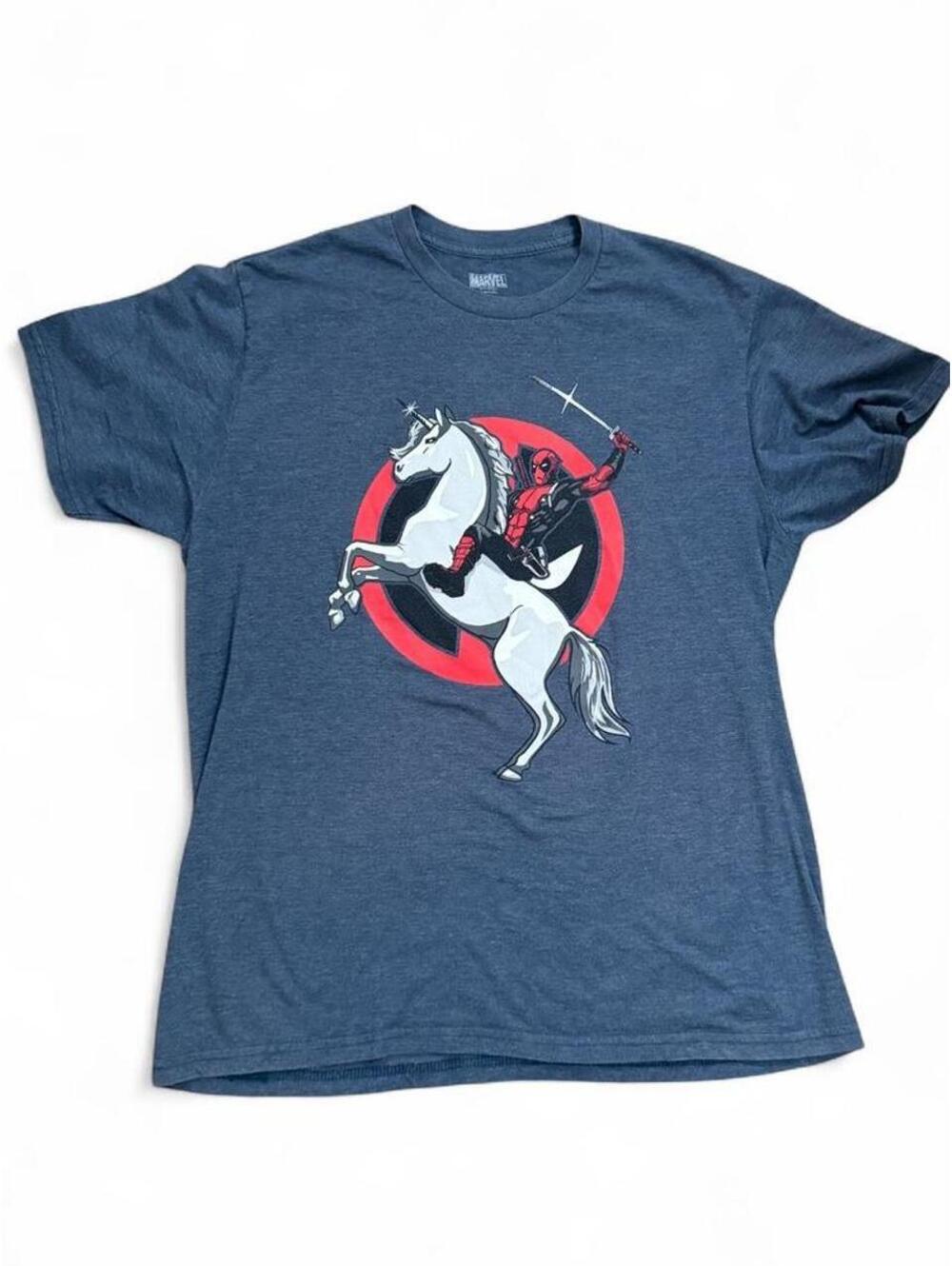 Marvel Deadpool Graphic T-Shirt Large